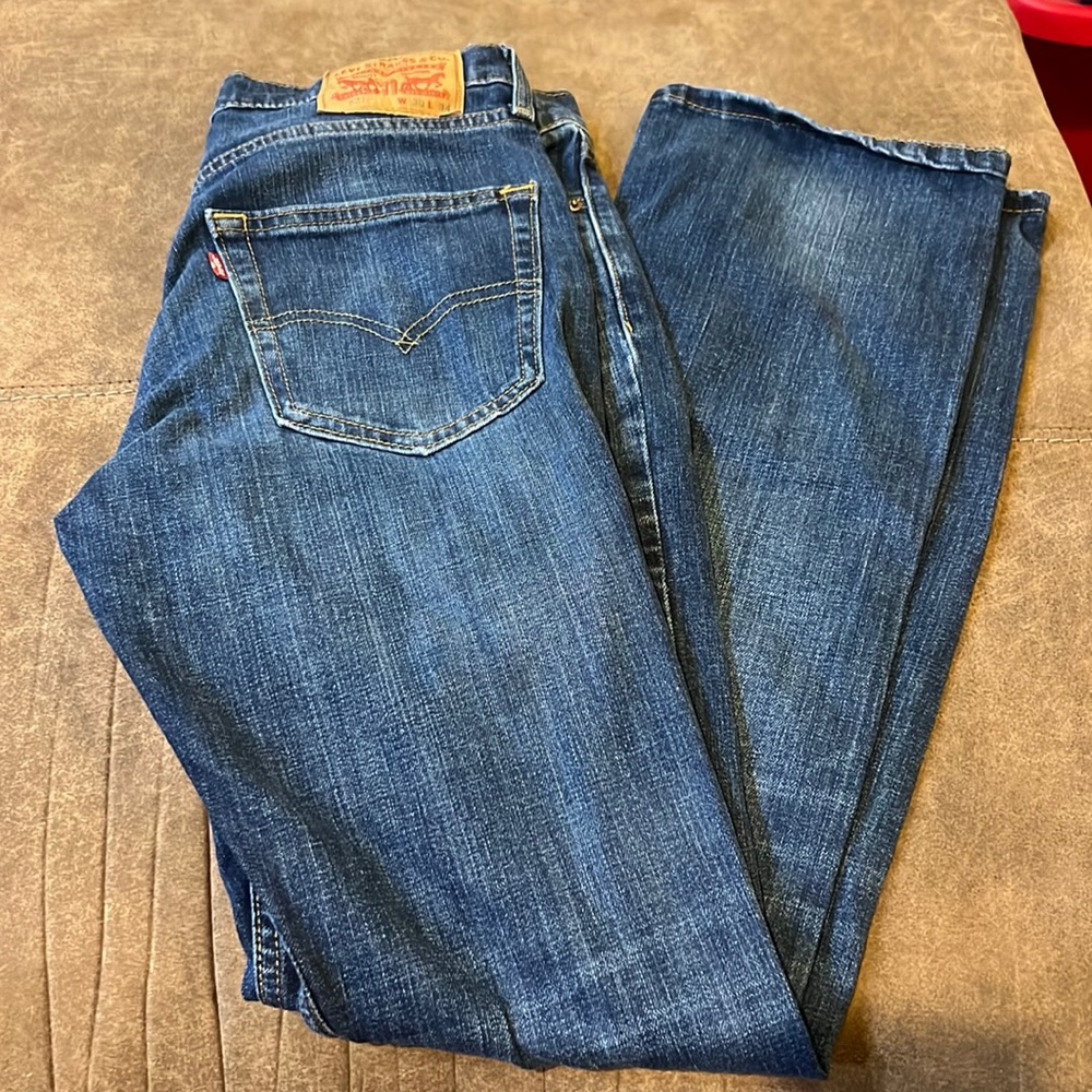 Mens Levi Jeans 30x34